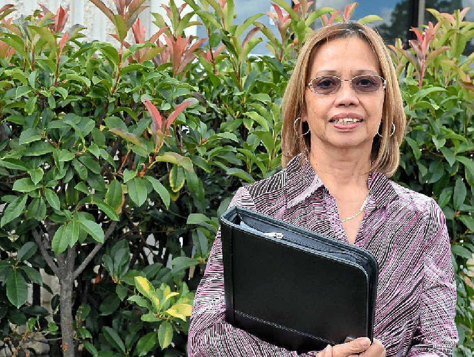 COMMUNITY IN FOCUS: JP and marriage celebrant Fiori Cruz.